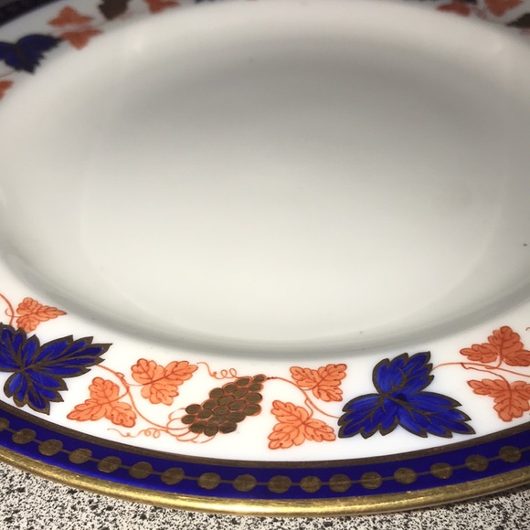 Vintage Wedgwood ceramic floral plate - Picture 2 of 6